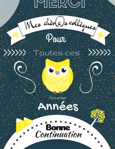 Remerciement