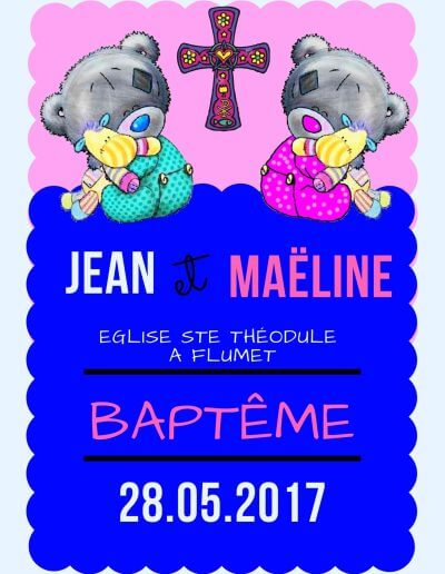 Livre de messe baptême